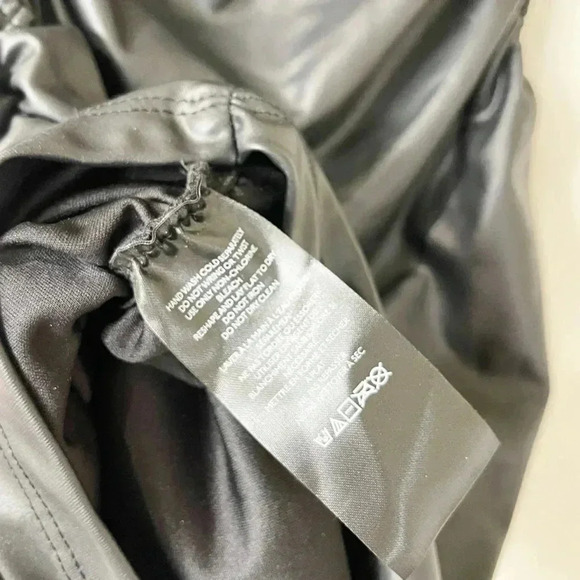 Free People Ride Along Ruched Crop Tank in Black Size Small - Picture 11 of 11